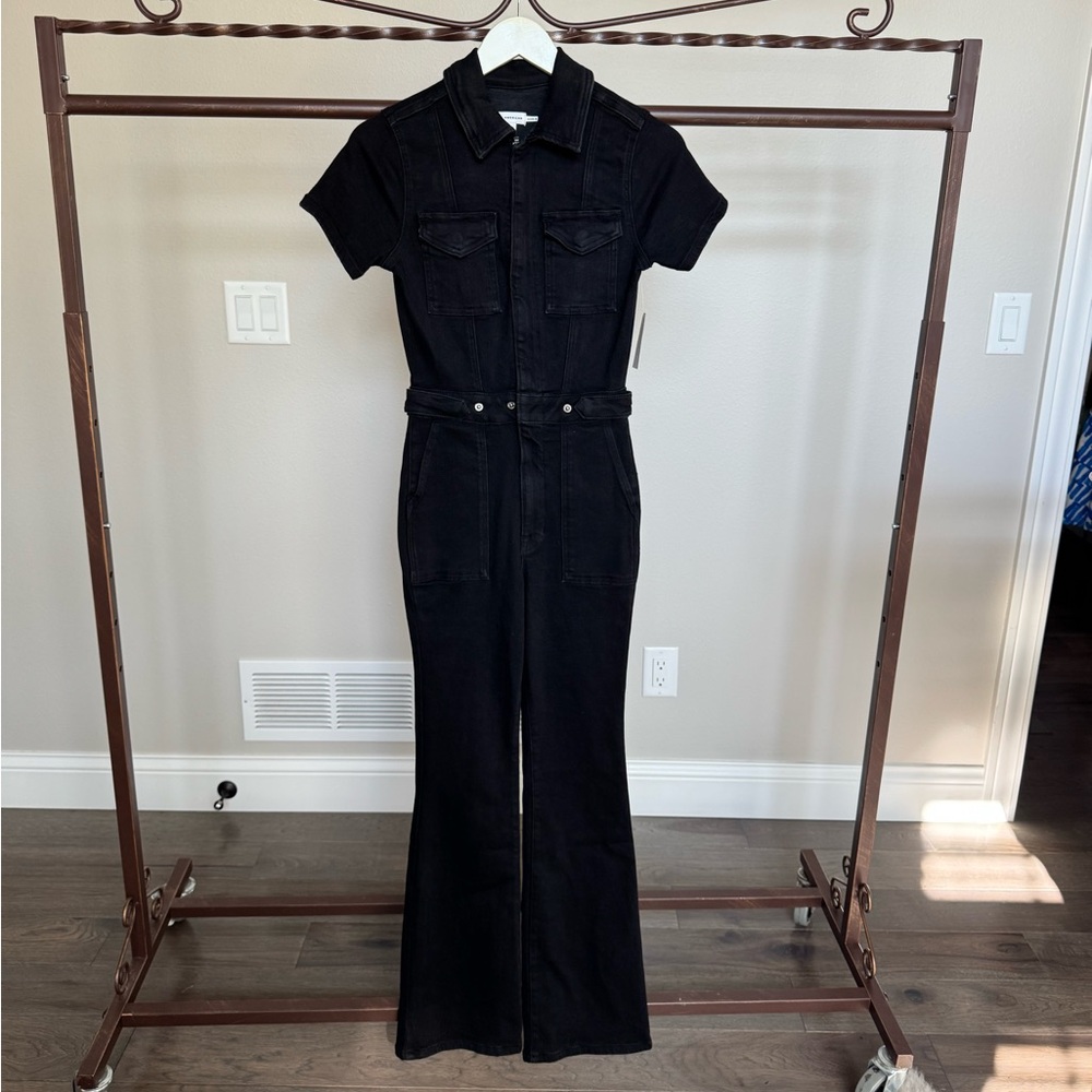 Good American Black Jumpsuit, S - Picture 2 of 5
